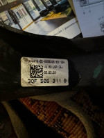 VOLKSWAGEN ATLAS SUSPENSION CONTROL ARM REAR LOWER 3QF505311B