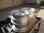 Wheels 15 x 7 Rally Wheels Pontiac Set of 4