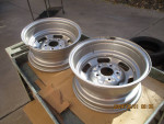 Wheels 15 x 7 Rally Wheels Pontiac Set of 4