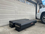 Weatherguard Lo-Side tool box (x2)