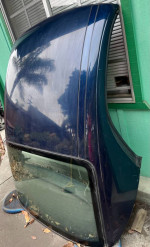 Blue hard top convertible top for 911 996 997