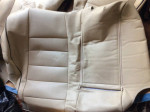 Faux leather car seat cover, OBO