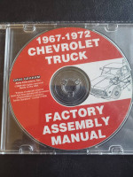 1967-72 Chevrolet pickup, blazer factory assembly manual