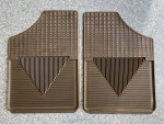 2004 Honda Pilot Floor Matts: Front and Back (Tan) by Weathertech