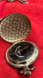 Vintage Harley Davidson Pocket Watch With Chain