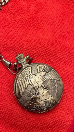 Vintage Harley Davidson Pocket Watch With Chain