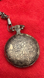 Vintage Harley Davidson Pocket Watch With Chain
