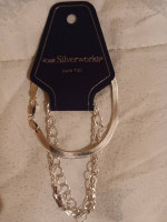 3 Silver Bracelets. Brand New, Never worn. Still in original packing.