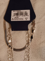 3 Silver Bracelets. Brand New, Never worn. Still in original packing.