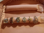 11, 925 Sterling Silver Rings. 25.00 Each OR All 11 for 165.00