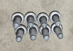 Porsche Cayenne Rear Bumper Reinforcement Bar, Bolts, Foam Support