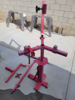 Car and Motorcycle Tire Changer with Mojolever