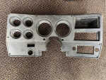 Chevy Squarebody Dash Bezel and radio