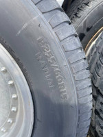 MICKEY THOMPSON 255/60/15 TIRES ON WHEELS