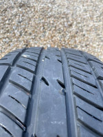 MICKEY THOMPSON 255/60/15 TIRES ON WHEELS