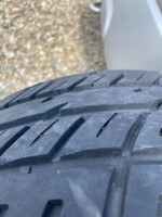MICKEY THOMPSON 255/60/15 TIRES ON WHEELS