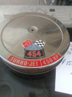 70s chevy 454 air cleaner chrome