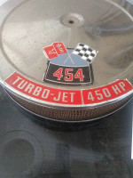 70s chevy 454 air cleaner chrome
