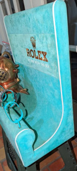 ROLEX SUBMARINER SEA DWELLER WATCH DISPLAY "AT ONE WITH THE SEA"