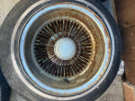 (4) 13” 100 spoke wheels