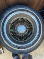 (4) 13” 100 spoke wheels