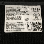 Audi Factory Floor Mats Part No. 2274