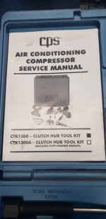 CPS A/C Clutch Hub Tool Kit CTK1300 USA Made