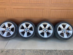 BMW 189 wheel set and Michelin tires