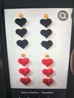 Seven pairs if bew earrings.  Three each