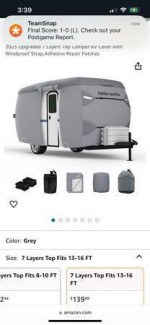RV Cover Fiberglass fits 10-13ft