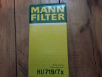 MANN HU 719/7X oil filter (Audi)