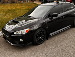 WRX trade carbon fiber hood