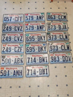 Clean 87 88 89 "restored" washington license plates collector vehicle
