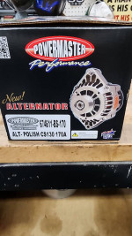 BBC New Alternator, Water Pump, PS, Pulleys