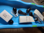 Various Subaru shift knobs OEM STI MOMO aftermarket
