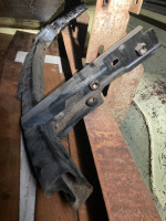 2011-2015 Jeep Grand Cherokee rear bumper rail brace bracket