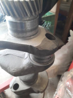 Std rod and main 235 Chevrolet  straight  six crankshaft, needs machin