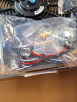 Black Horse Racing 16" cooling fan complete with wiring temp switch ne