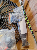 Black Horse Racing 16" cooling fan complete with wiring temp switch ne