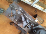 Right And left exhaust manifolds  with all hardware,heat shield 85 Che