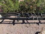 1956 chevy 3600 truck frame, axles, and 235 engine