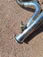Chrome big block  headers Chevrolet  came off G-body 79 malibu should