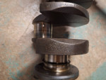 3U 390 ford crankshaft .010/.010 ,set 8 rodsdecent used condition