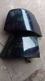 Volkswagen gti tail lights black led 99 to 2006
