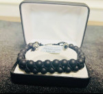 Black double Lava bracelet