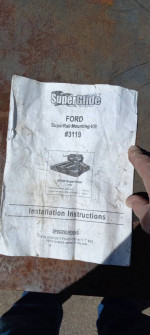 PullRite SuperGlide/SuperRail mounting kit #3119