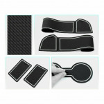 13PCS Cup Holder Liner and Door Storage Liner Mats Fit Tesla Model 3