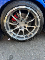 JDM 18" Advan RS-D Wheels w/ Tires off Honda Civic TypeR