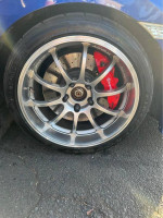 JDM 18" Advan RS-D Wheels w/ Tires off Honda Civic TypeR
