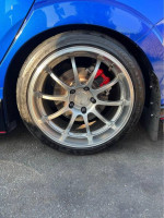 JDM 18" Advan RS-D Wheels w/ Tires off Honda Civic TypeR